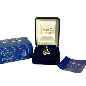 Olszewski Children's Series Snow Holiday Hand Painted Bronze Mini Figurine 635-P